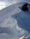 La trace et les rochers de la Tournette
