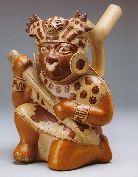 culture_moche_guerrier.jpg - Culture  Moche - guerrier